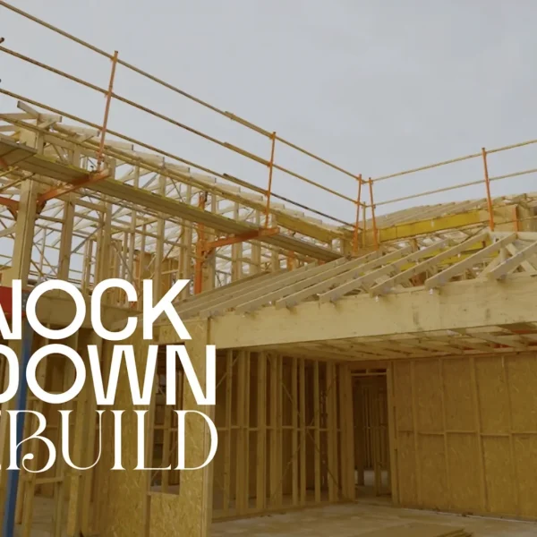 knock down rebuild